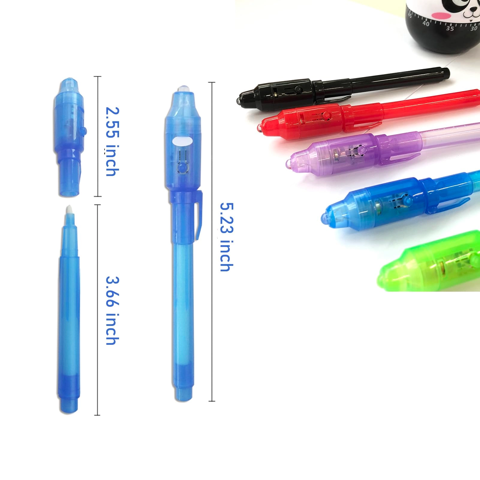 Invisible Ink Pen - 28Pcs UV Light
