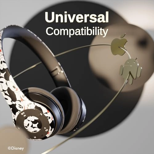 Disney Mickey Mouse Bluetooth Headphones Wireless Headphone