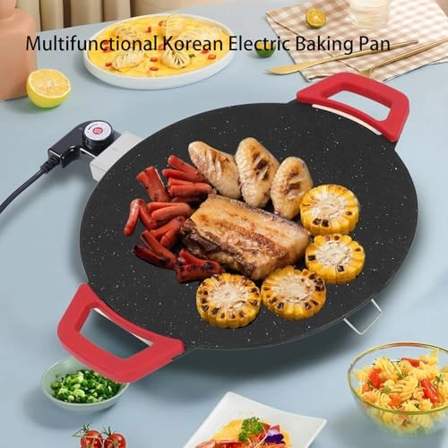 Electric Griddle - Nonstick Smokeless