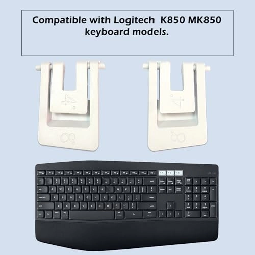 Keyboard Feet Replacement - MK850 White 2 piece(s)