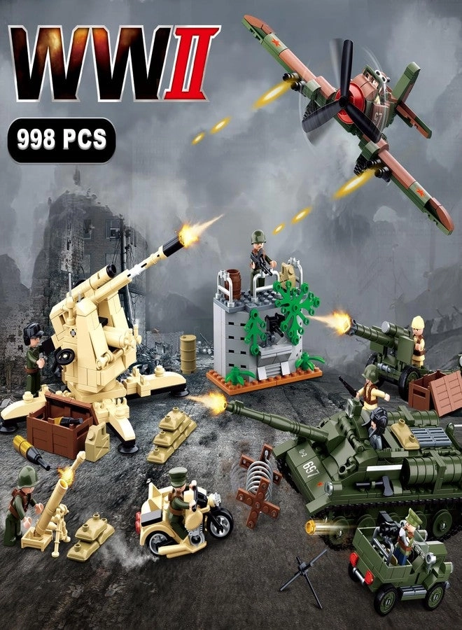 Military Base - WW2 Army Lego