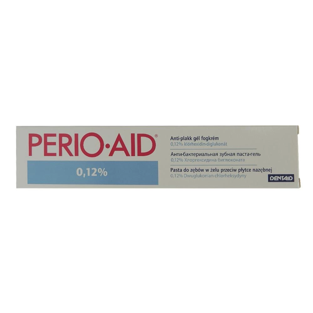Anti Plaque Gel 0.12% Chlorhexidine digluconate Toothpaste 75ml