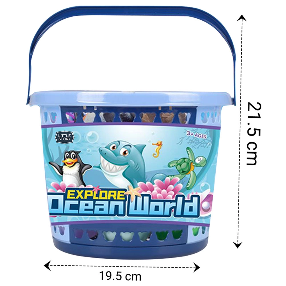 Ocean World Bucket Set - 17Pcs