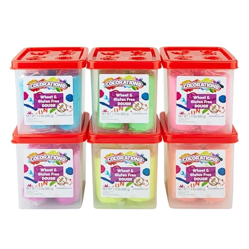 Colorations Dough - Wheat Gluten Free 6.81Kg 6pcs.