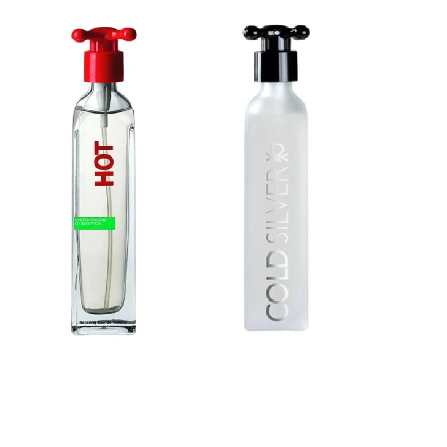 Benetton Hot & Cold Eau de Toilette 100 ml Bundle