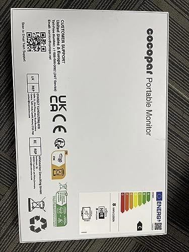 Portable Monitor - 1080P FHD 15.6 Inch