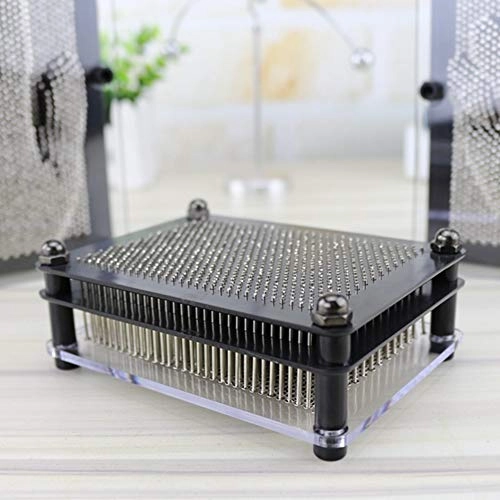 Handprint Needle Board - Classic 3 Dimensional Metal Tuba