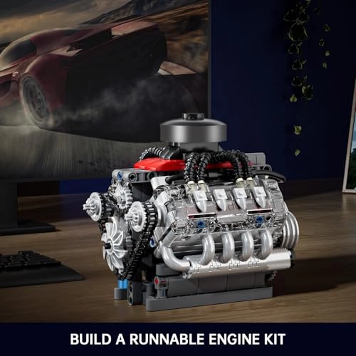 Mini V8 Engine Kits Physical Science - 487 pieces
