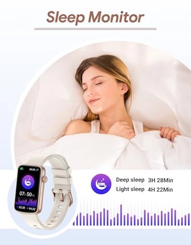 Fitness Tracker - 1.47" IP68 Waterproof Heart Rate Monitor