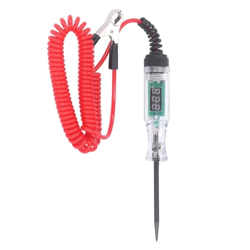 Auto Circuit Tester - Digital Display Black Wire Type