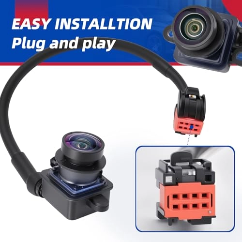 Rear View Backup Camera - Compatible with Chrysler 300 Dodge Charger 2011 2012 2013 2014