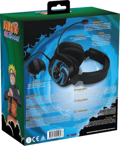 Naruto Shippuden Wired Headset