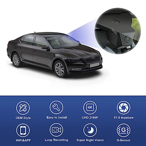 HD2-8677 2160P for SKODA Octavia Kodiaq SuperB Scala Kamiq Karoq Codek Enyaq Fabia