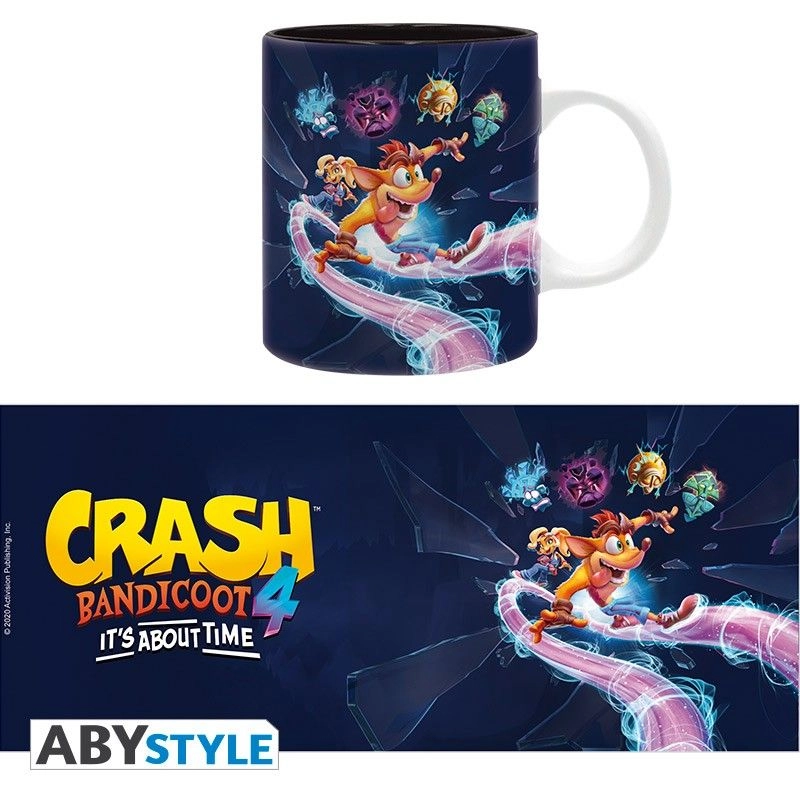Crash Bandicoot It's About Time Mug - 320 ml