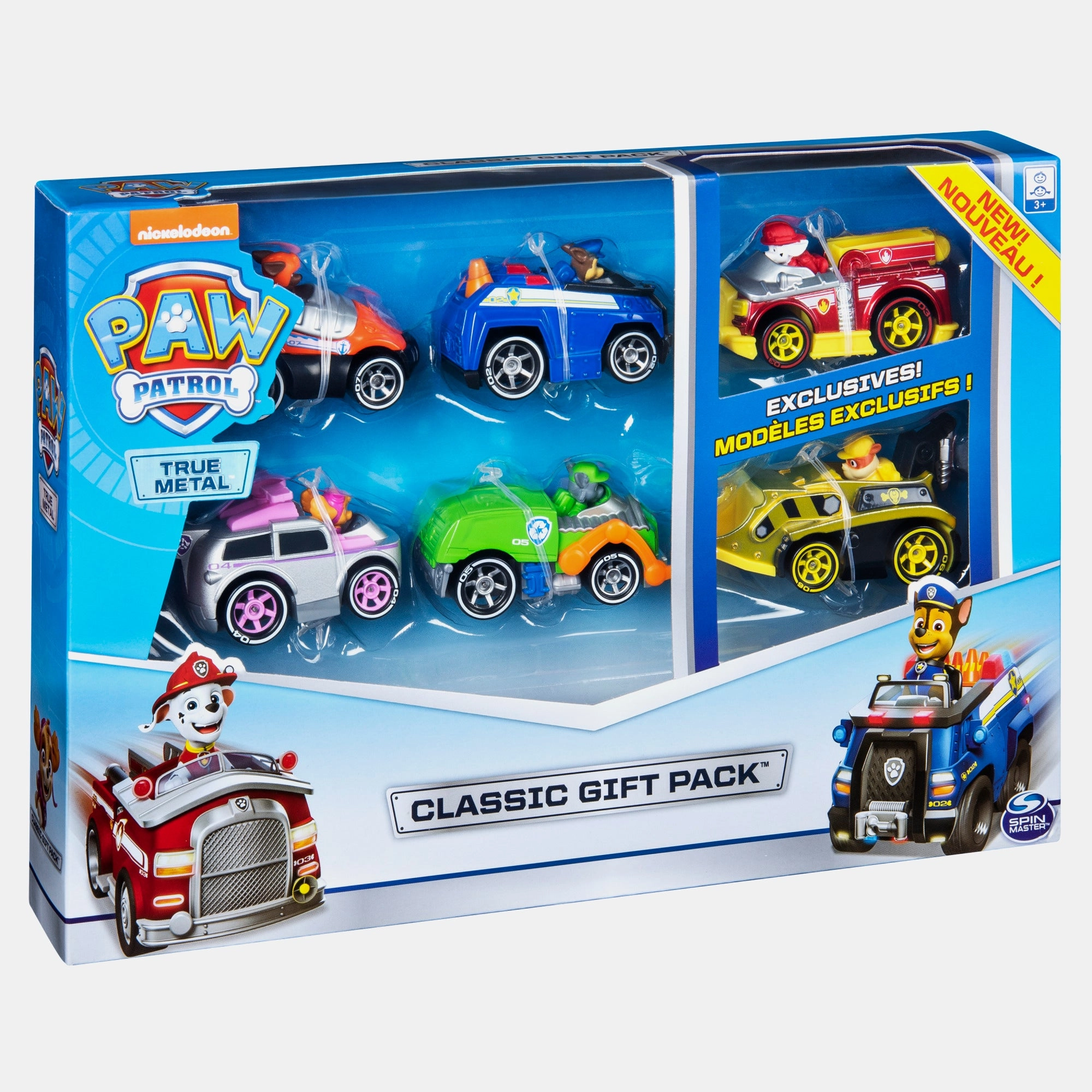 Paw Patrol True Metal Classic - 6 pcs Gift Pack
