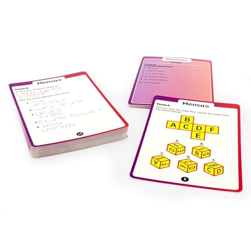 Mensa Brainteasers Puzzle (0112.1304.73.BTC) - 50 pcs