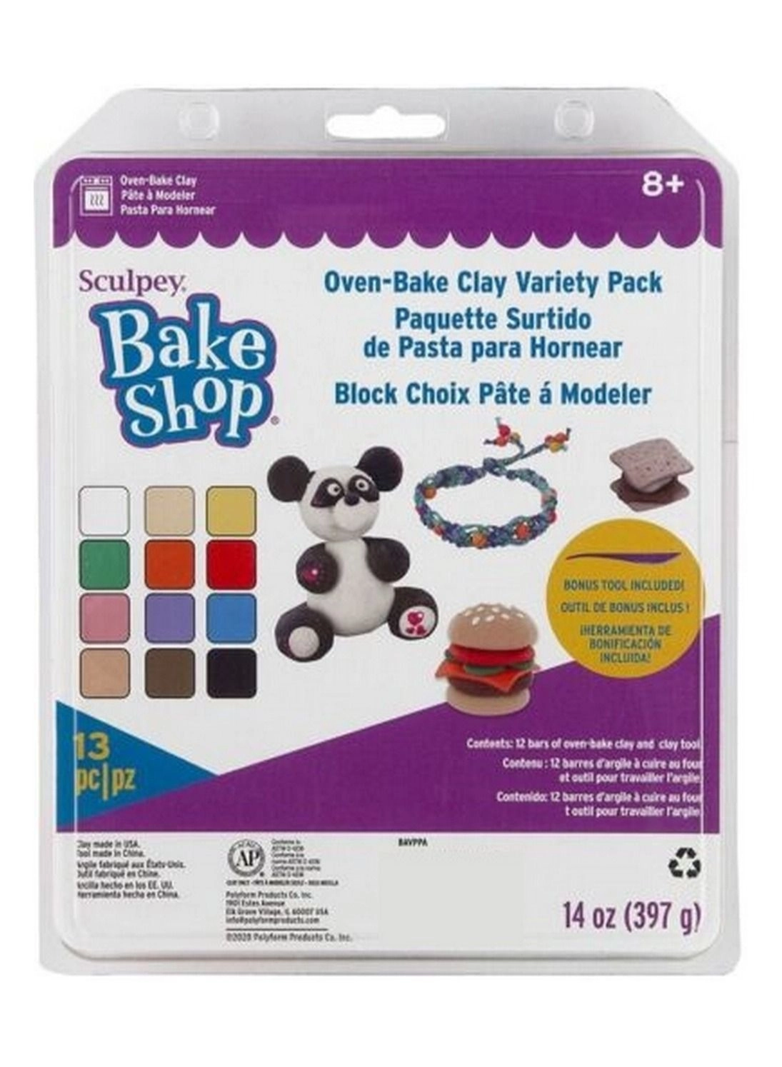 Sculpey Bake Shop Oven-Bake Clay Kit - 397g