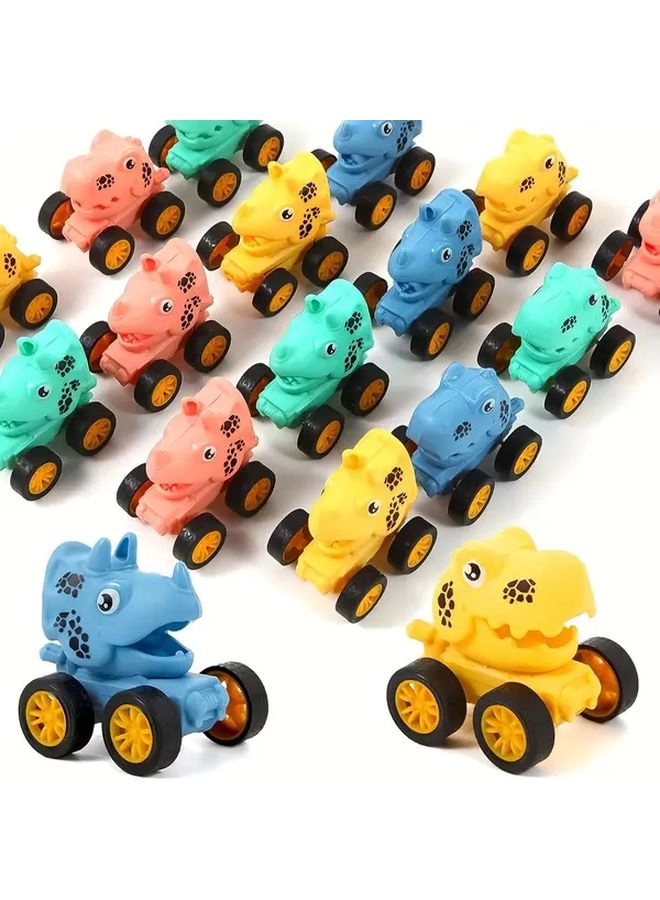 Generic Dinosaur Pull Back Cars - 15pcs