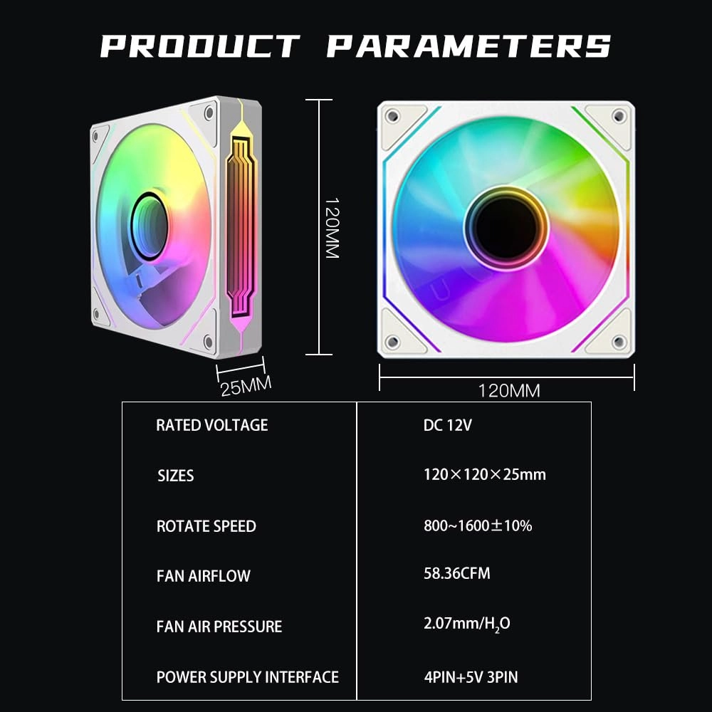 Prism4 Pro X3 - Triple Pack 120mm