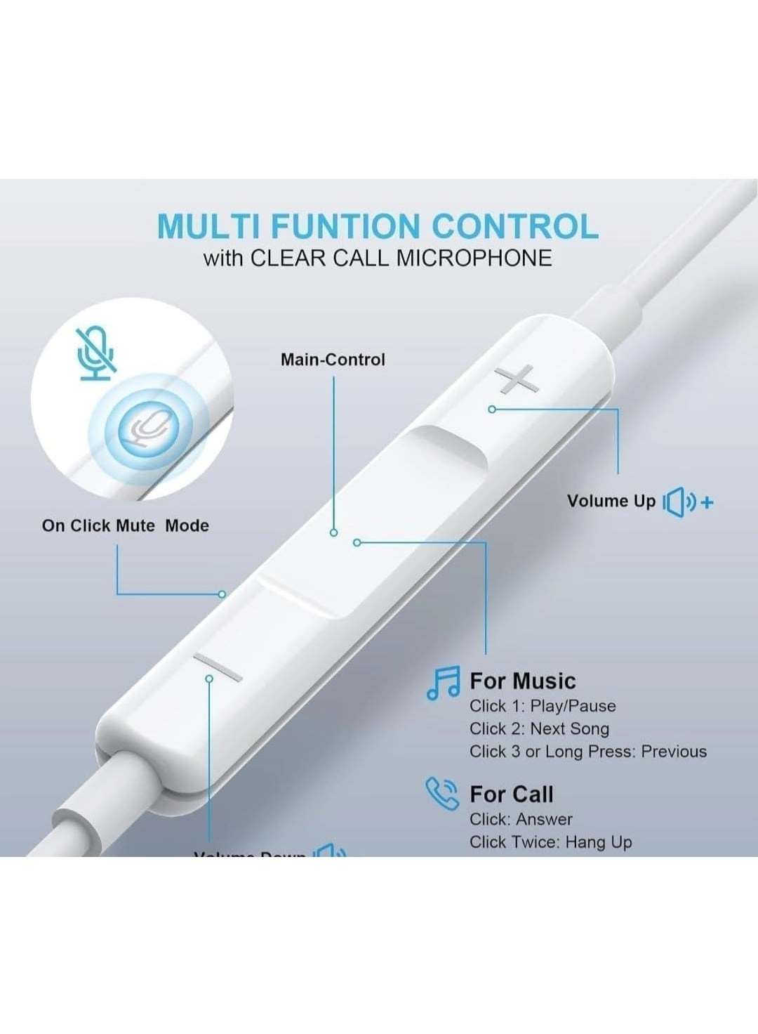 Earphones - Wired Earbud