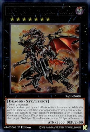 Red-Eyes Flare Metal Dragon - RA01-EN038 - 1st Edition
