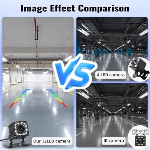 Rear View Camera - Night Vision Wired 1.0 Megapixel