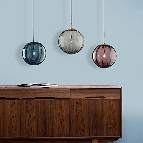 Cylindrical Glass Chandelier - 100cm adjustable