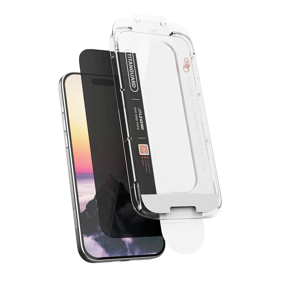 JTLEGEND Privacy Tempered Glass Screen Protector for Iphone 17 Pro