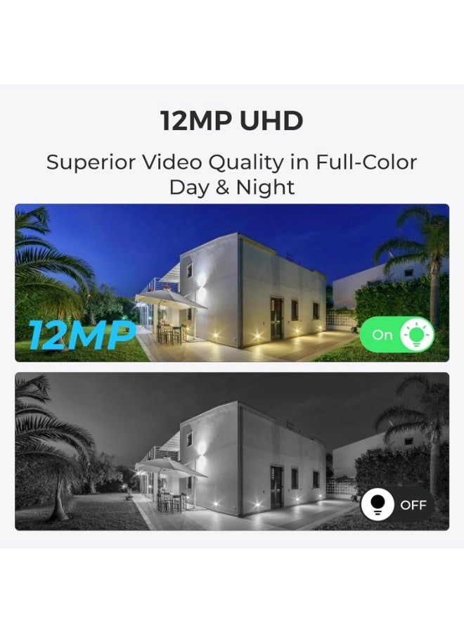 NVS8-12MD4 - 4 cameras 8-channel 12MP