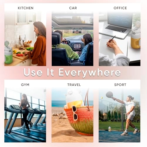 Portable Blender - 1.5L USB Rechargeable