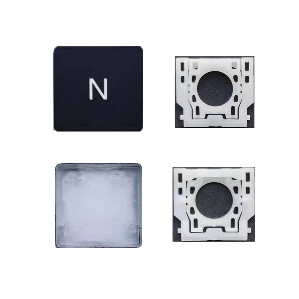 Y-SPRING N Key Cap - Black + Hinge - White