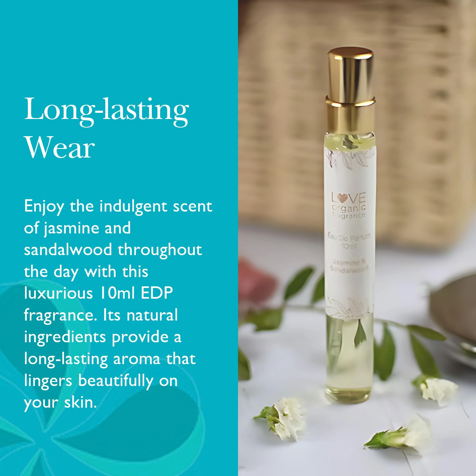 Jasmine & Sandalwood Eau de Parfum 10ml