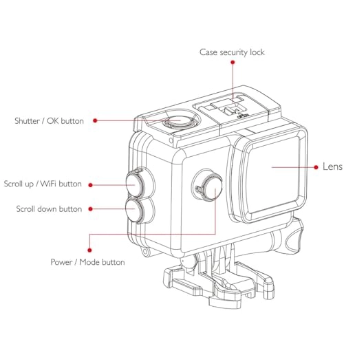4K Action Camera - 30FPS