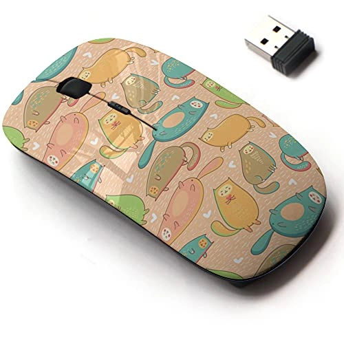 2.4G Cute Pattern Mouse - USB