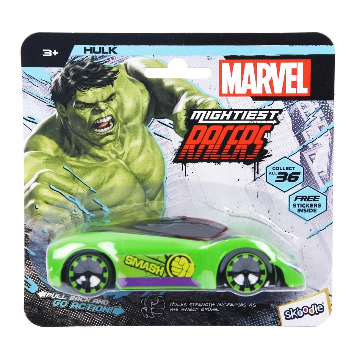 Mm Racer Hulk - 3 years