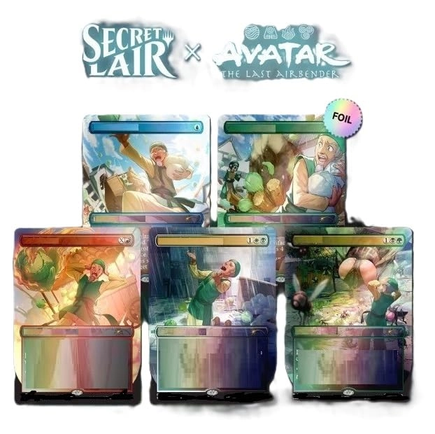 Wizards of the Coast Secret Lair x Avatar: The Last Airbender - My Cabbages! - 5pcs