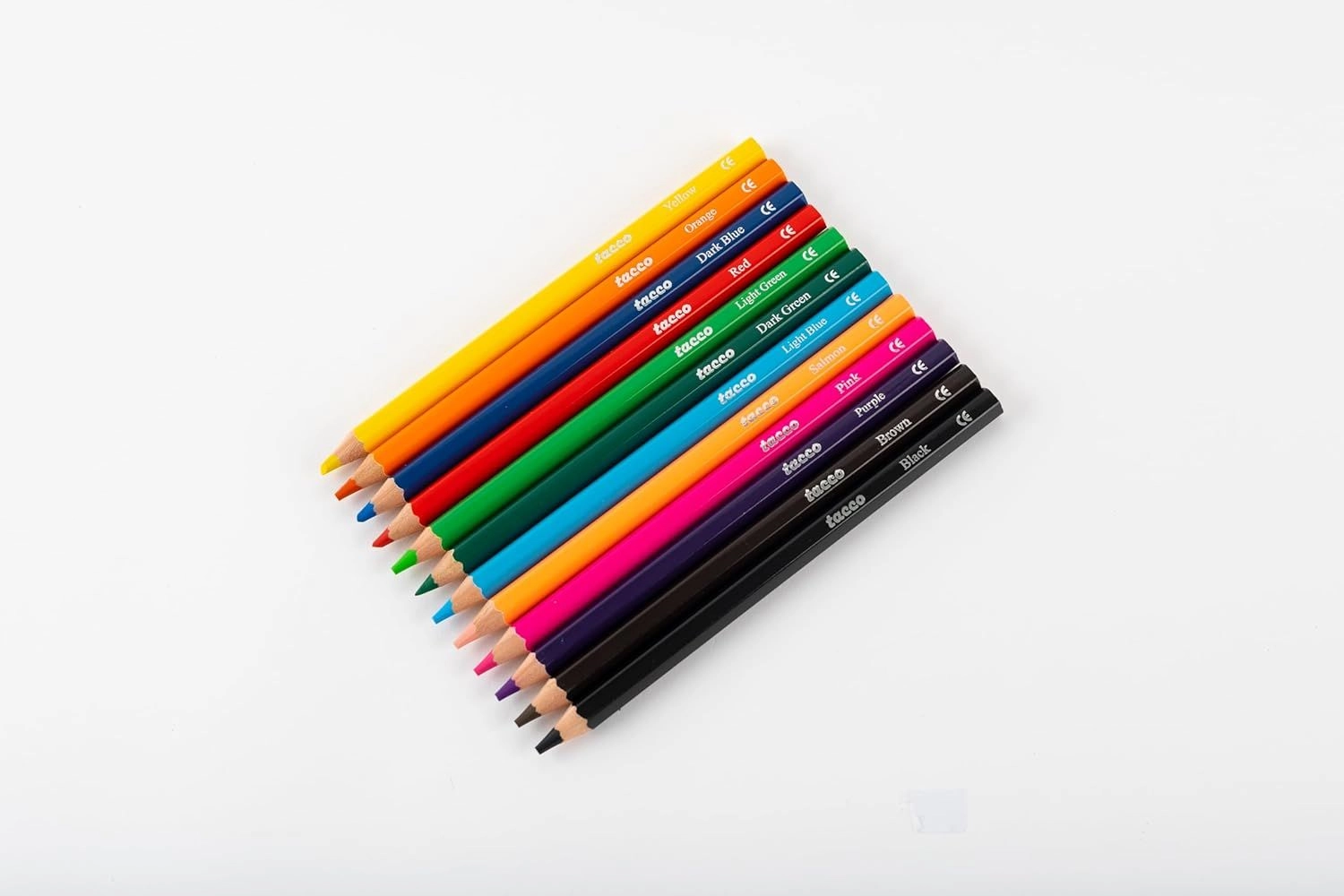 Jumbo Coloured Pencil Set - 12 Vibrant Colours
