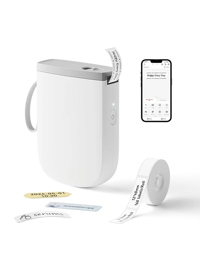 Arabest Mini label printer - Direct Thermal Printing 15mm