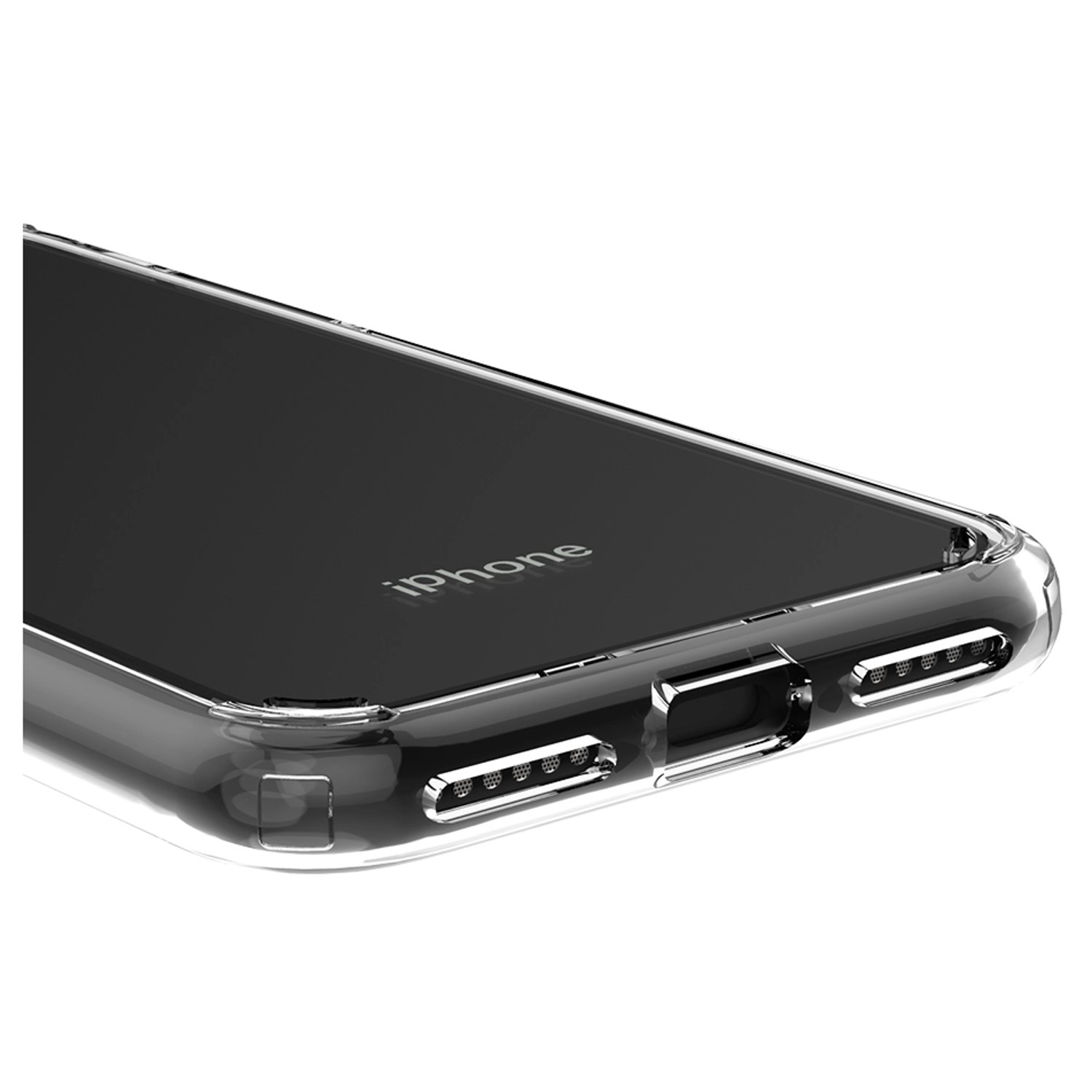 Clear Tempered Glass Screen Protector + Back Protector for iPhone SE and iPhone 8