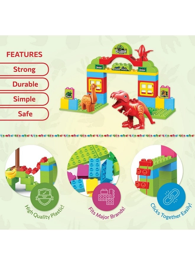 Dinosaur Blocks - 72 pcs Jurassic Era
