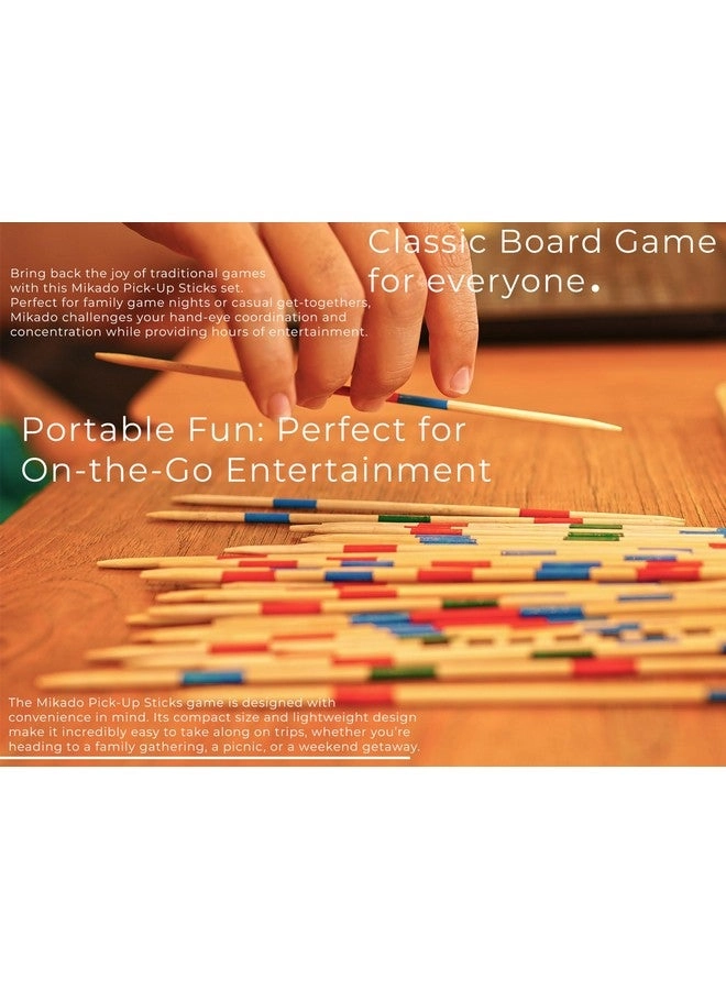 Mikado - Wooden Pick Up Sticks Classic