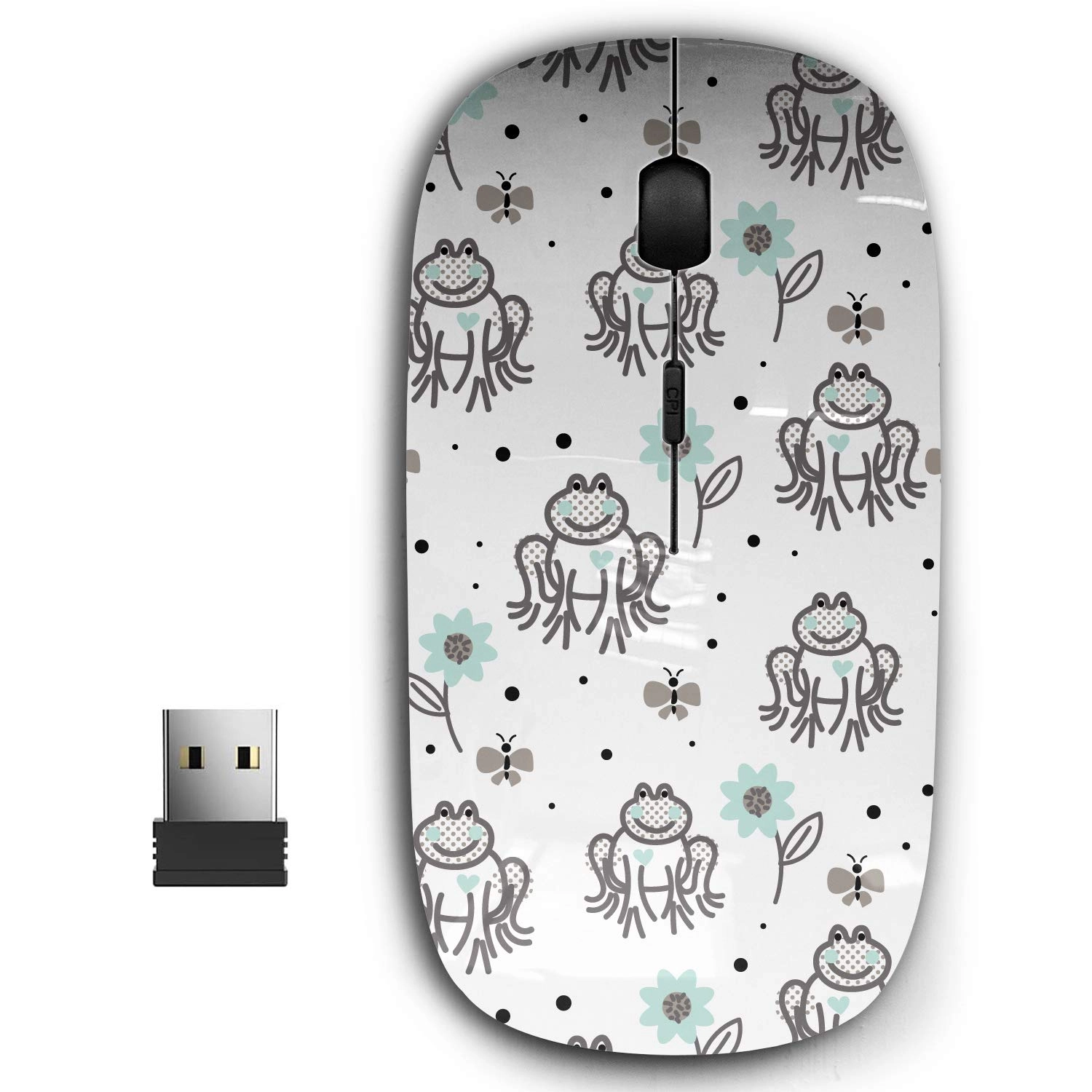 Ergonomic Portable Mouse - USB Wireless