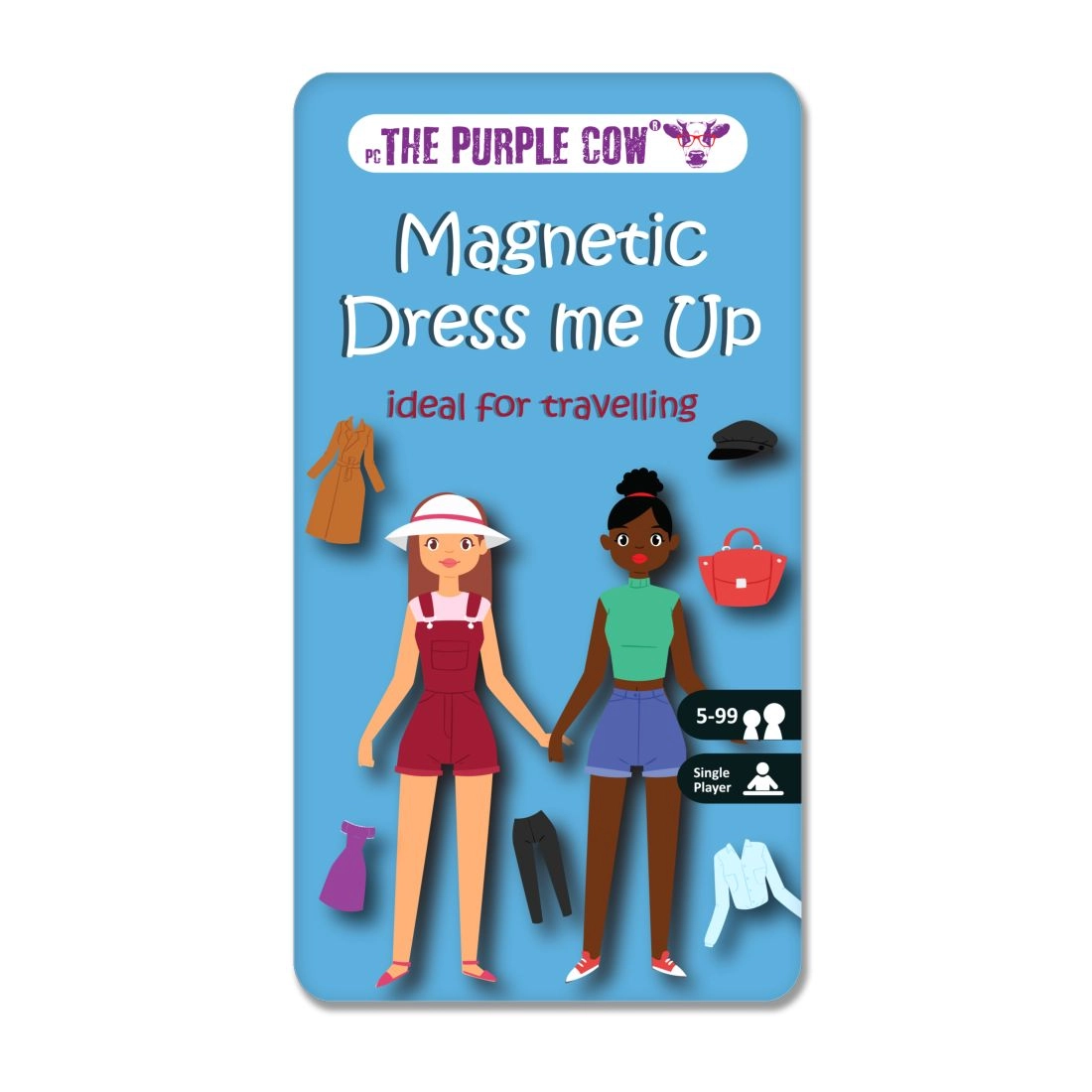 The Purple Cow Dress Me Up - To Go Magnetic