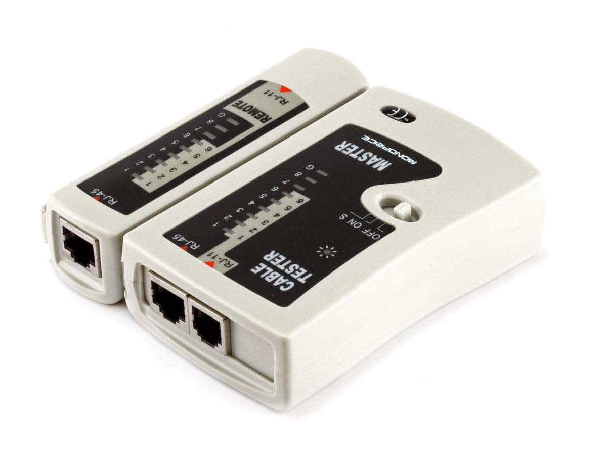 Modular Plug Tester - RJ-11 and RJ-45