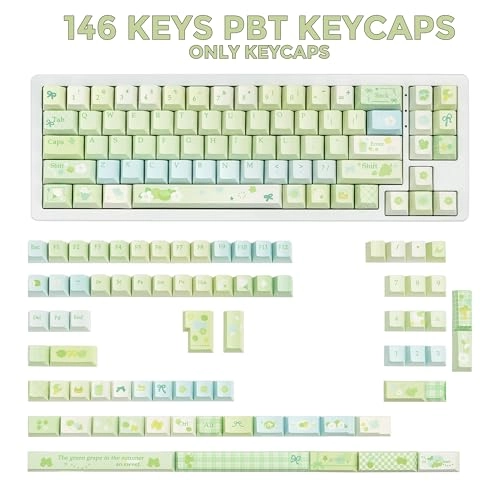 PBT Keycaps - 60%/65%/75%/80%/100% mechanical keyboardonly keycaps