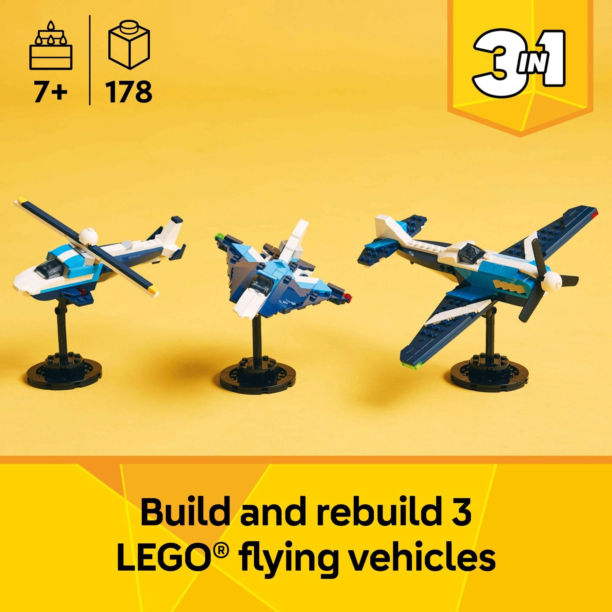 Creator 3in1 Aircraft: Race Plane