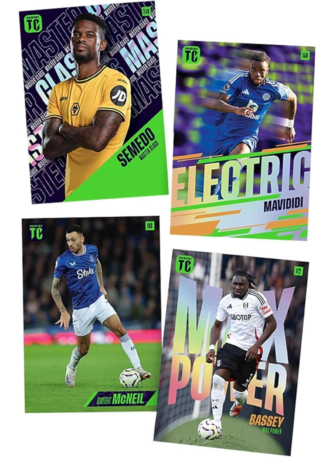 Epl Top Class 2025 Trading Cards - 8pcs