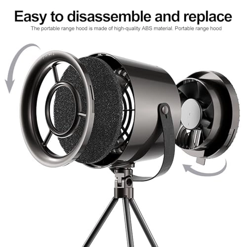 Mini Cooker Hood - 3 Speeds USB Powered