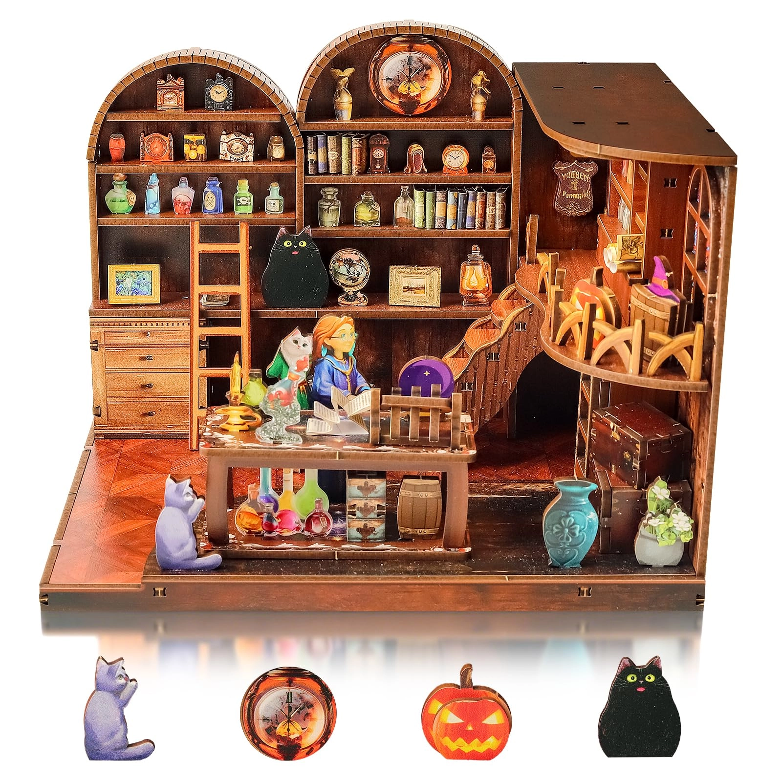 FengLanYi Miniature Dollhouse Kit - Magic Labs