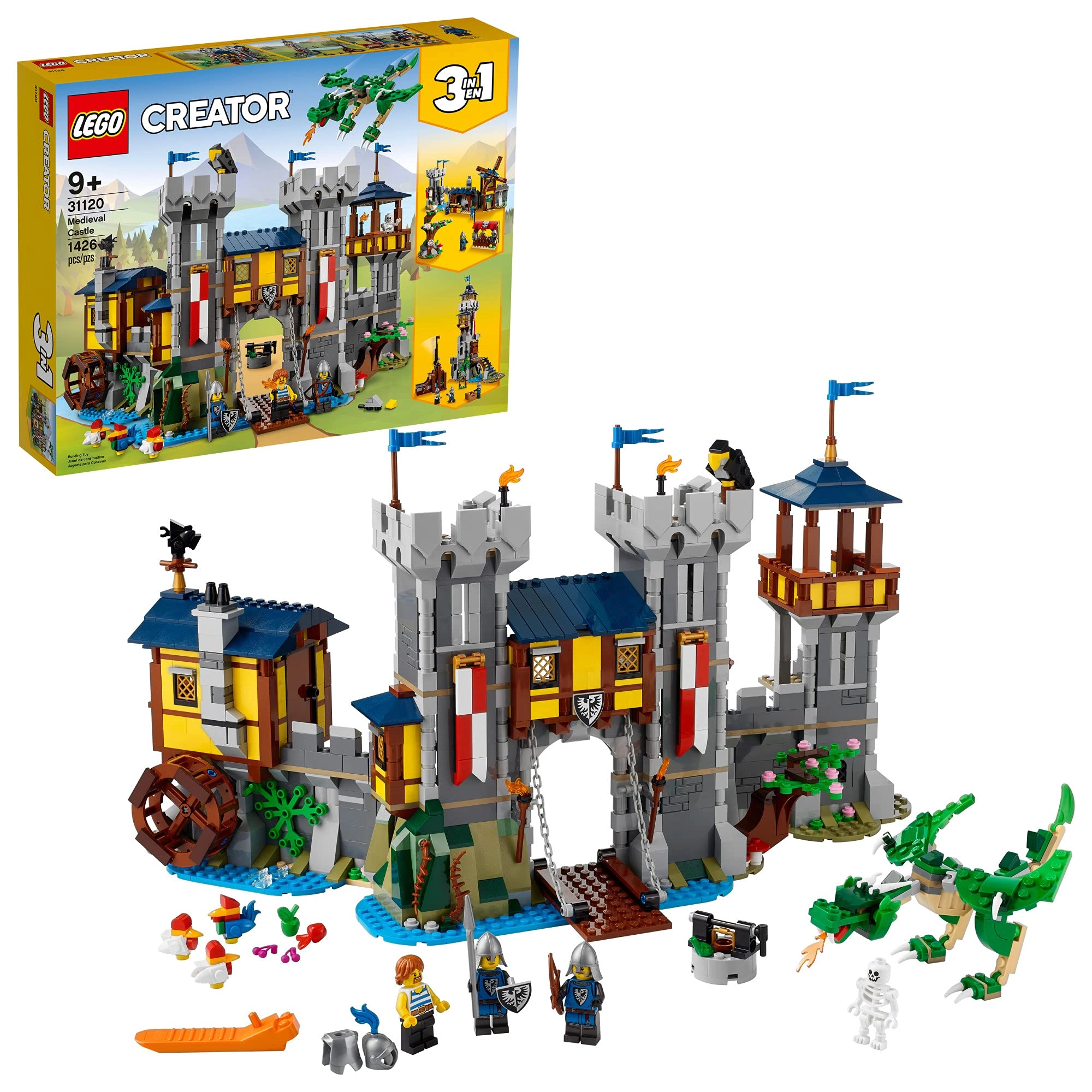Creator Medieval Castle (31120) - 3in1 3 Minifigures